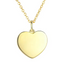 Herz Gold Halskette Halsketten Czarina Jewellery   