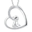 Herz Hund Halskette Halsketten Czarina Jewellery   