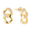 Knoten Gold Ohrringe Ohrringe Czarina Jewellery   