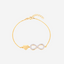 Unendlich Gold Armband Armband Czarina Jewellery   